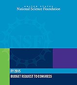 NSF FY 2015 Budget Request to Congress cover