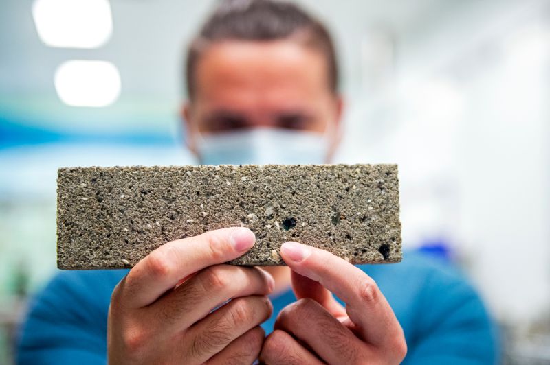 Bricks made with new methods