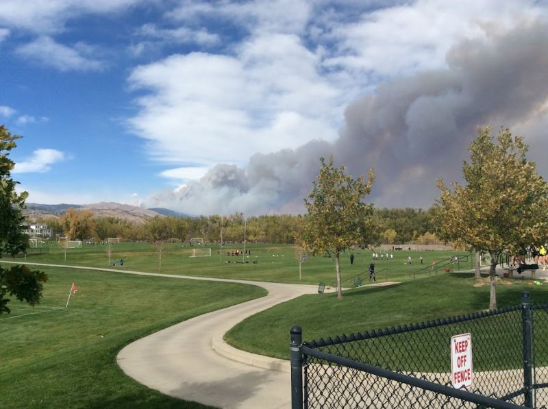 Wildfire in Colorado