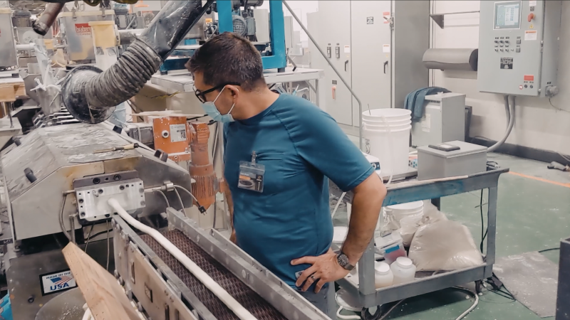 Cruz Foam factory
