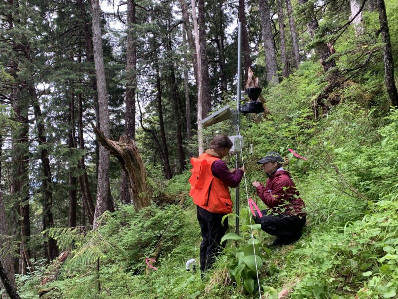 Sitka landslide monitoring