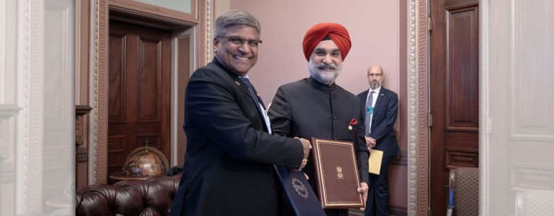 NSF signs U.S.-India implementation arrangement to streamline the process of funding projects between the two nations thumbnail