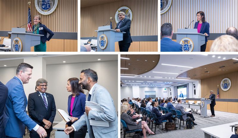 NSF Director Sethuraman Panchanathan delivered opening remarks lauding the long-standing partnership between NSF and FCC