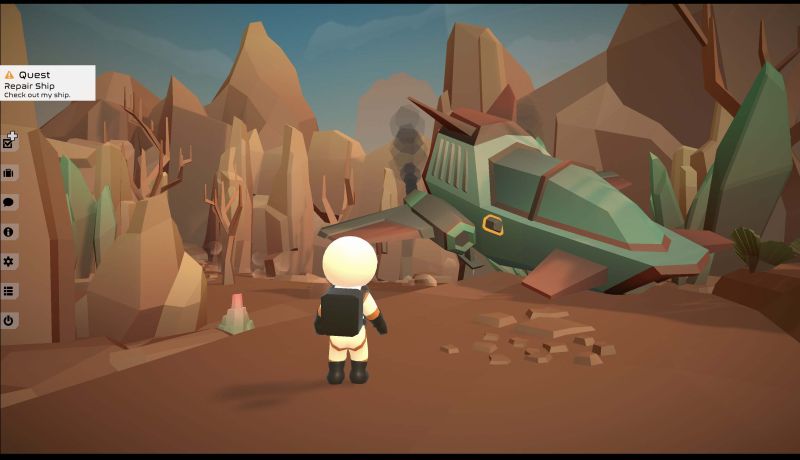 AI video game