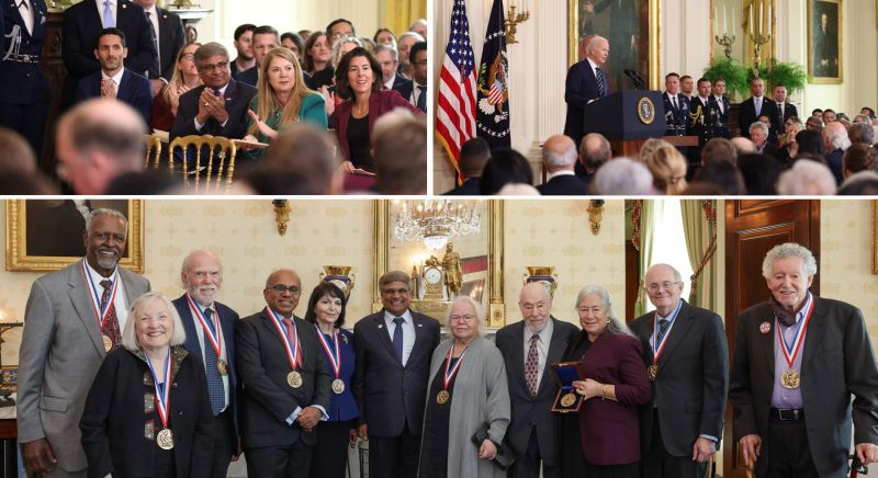 Director Panch at the NMS ceremony