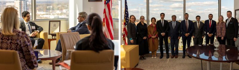 This week, Panchanathan also welcomed Omran Sharaf, assistant foreign minister for advanced science and technology, United Arab Emirates, along with other delegates from the UAE, to NSF headquarters.