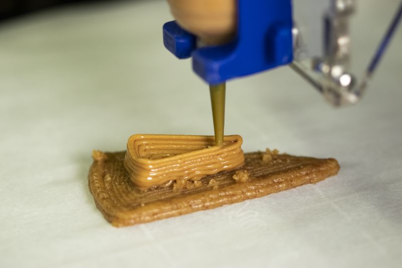 3D-printed food