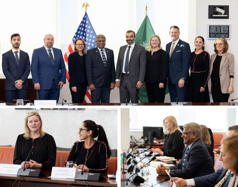 Director's meeting with Saudi Arabia's minister of communications and information technology