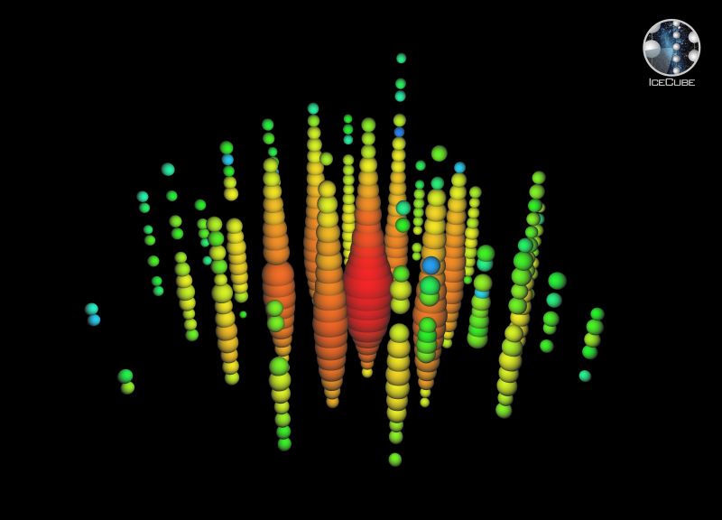 NSF-funded IceCube Neutrino Observatory provides first indication