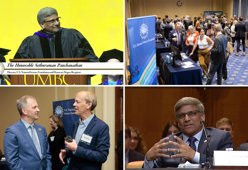 From testifying in front of the Senate Committee on Commerce, Science, and Transportation hearing to celebrating new graduates entering the STEM enterprise, this week NSF Director Sethuraman Panchanathan reinforced the significance of the agency's ongoing commitment to promote the progress of science, advance national prosperity and secure national defense.