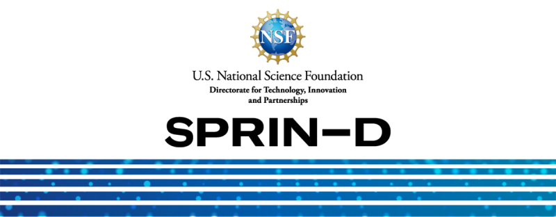 NSF TIP and SPRIN-D banner