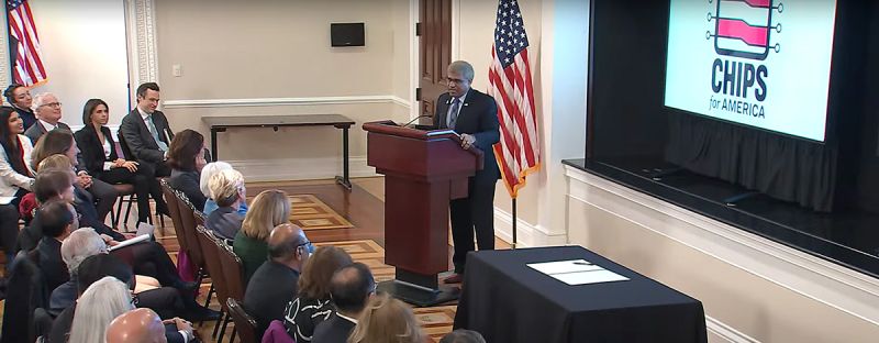 NSF director joins heads of multiple government agencies in signing consortium agreement at ceremony hosted by the White House