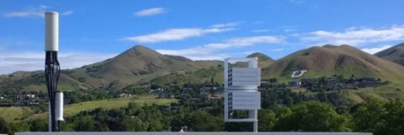 Wireless equipment installed at POWDER, the PAWR platform in Salt Lake City, Utah.