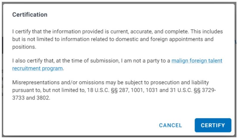 screen shot for sciencv faq