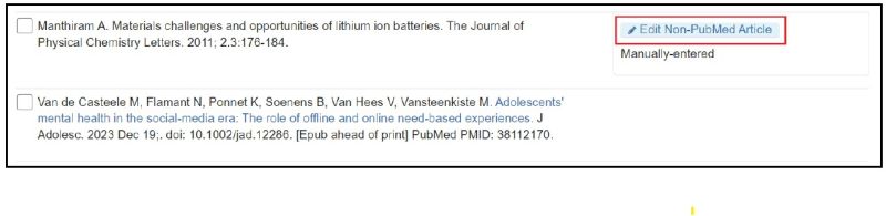 screen shot for sciencv faq