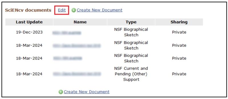 screen shot for sciencv faq