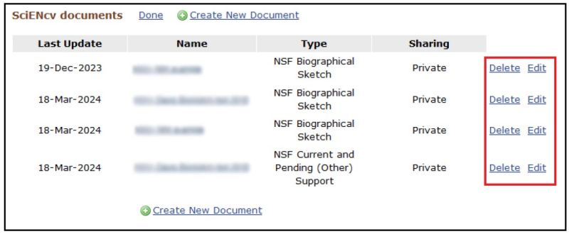 screen shot for sciencv faq