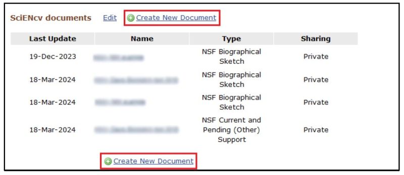 screen shot for sciencv faq