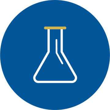 An Erlenmeyer flask