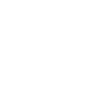 A silhouette of a gear with a plant inside.