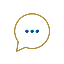 An ellipses in a speech bubble