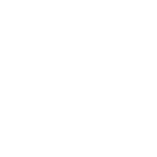 A profile of a person inside a gear. Three smaller profiles to the right