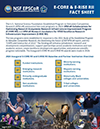 ECORE and ERISE fact sheet cover