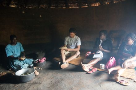 conducting research in Uganda