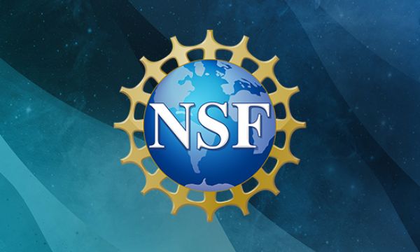 NSF logo against a blueish background