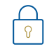 Illustration of a padlock