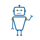 simple image of robot
