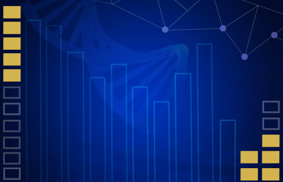 Abstract illustration of a bar graph