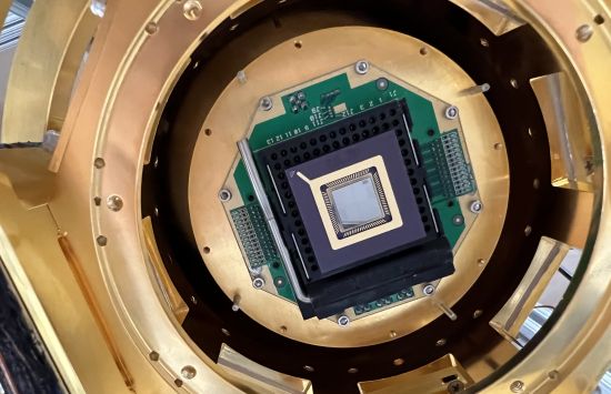 Atomic ion qubit distributed computing and network testbed in Brian DeMarco’s lab.