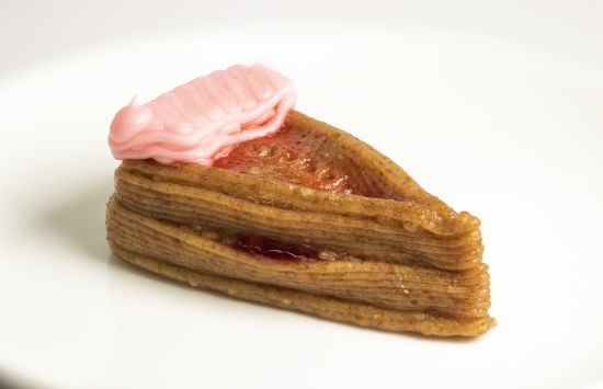 3D printed cheesecake