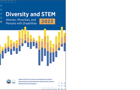 Cover of the Diversity and STEM report.