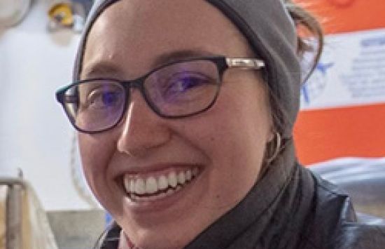 head shot of emilia chamberlain smiling