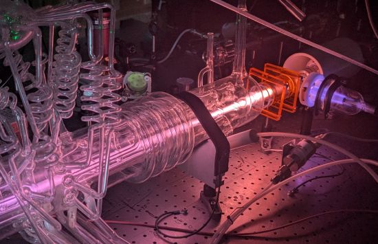 A glowing plasma
