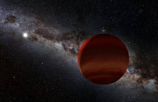 Brown dwarf artist's impression