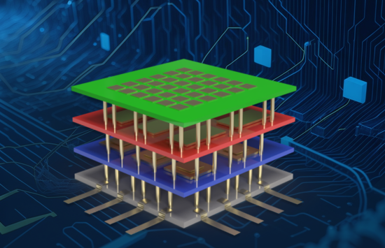 Researchers demonstrated 3D integration -- vertically stacking multiple layers of semiconductor devices -- on a massive scale