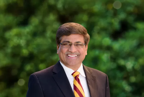 Outdoor portrait of a man