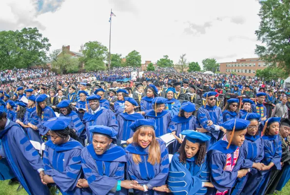 Howard University doctorate recipients in 2015