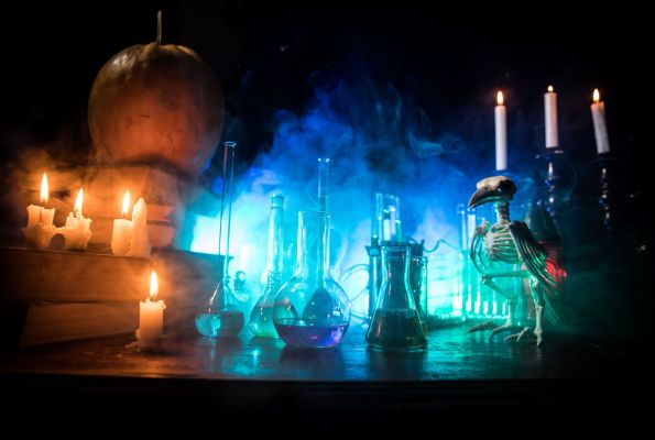 Halloween laboratory