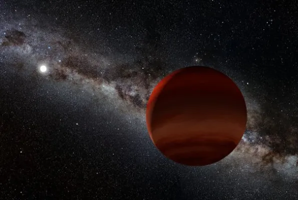 Brown dwarf artist's impression