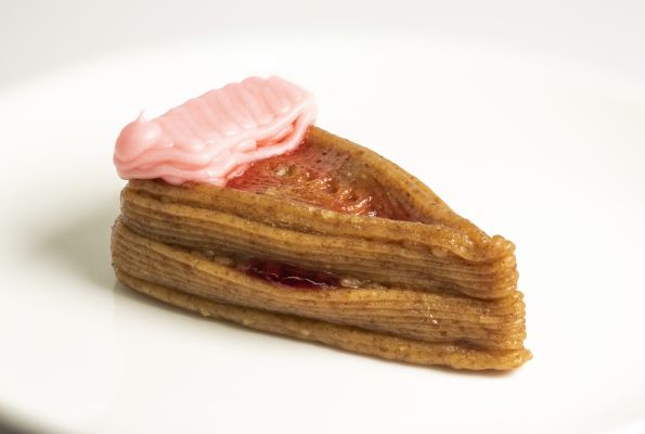 3D printed cheesecake