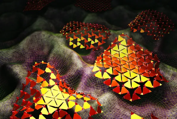 metamaterial sheet that can morph from a flat sheet into a 3D object