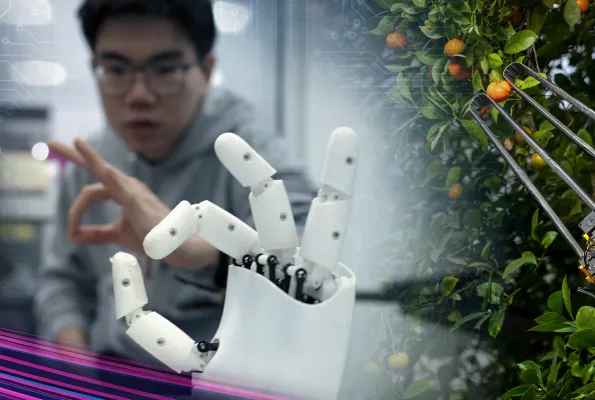 hero image display different form of robotics