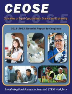 CEOSE Report Cover 2011-2012