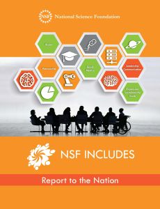 Report Cover for NSF INCLUDES Report to the Nation