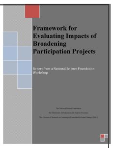 Framework for evaluating impacts of BP projects