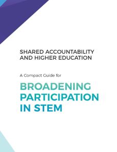A compact Guide for Broadening Participation in STEM Cover